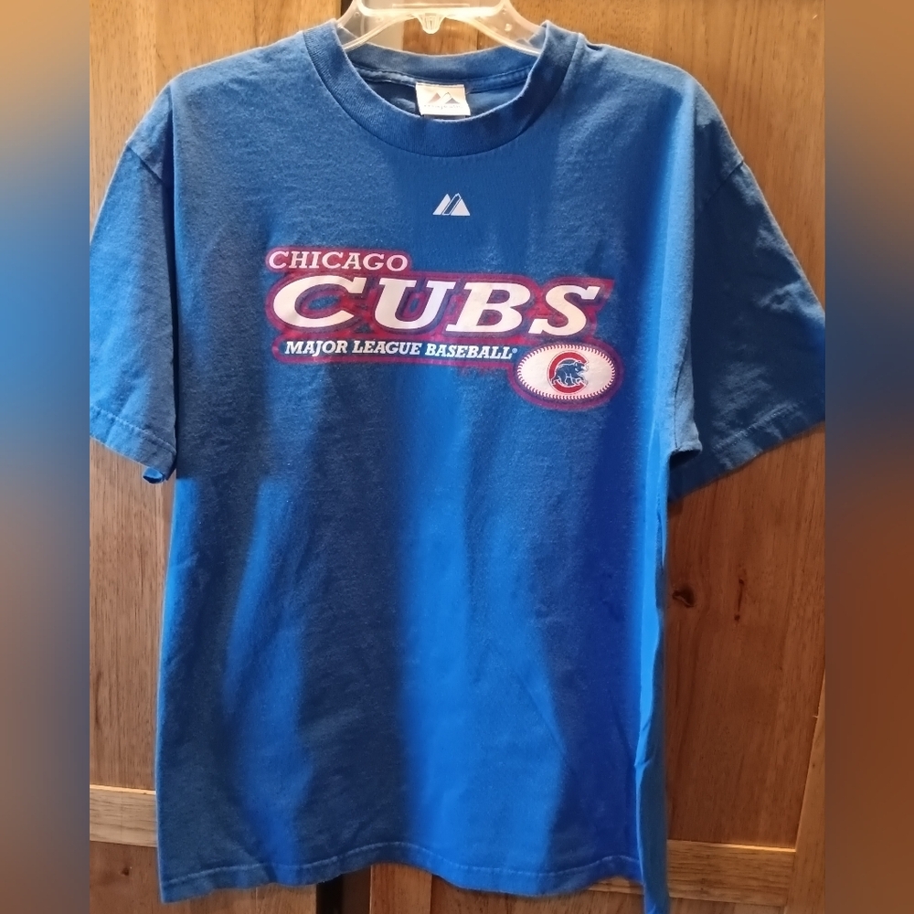 Chicago Cubs Blue T-Shirt Size L